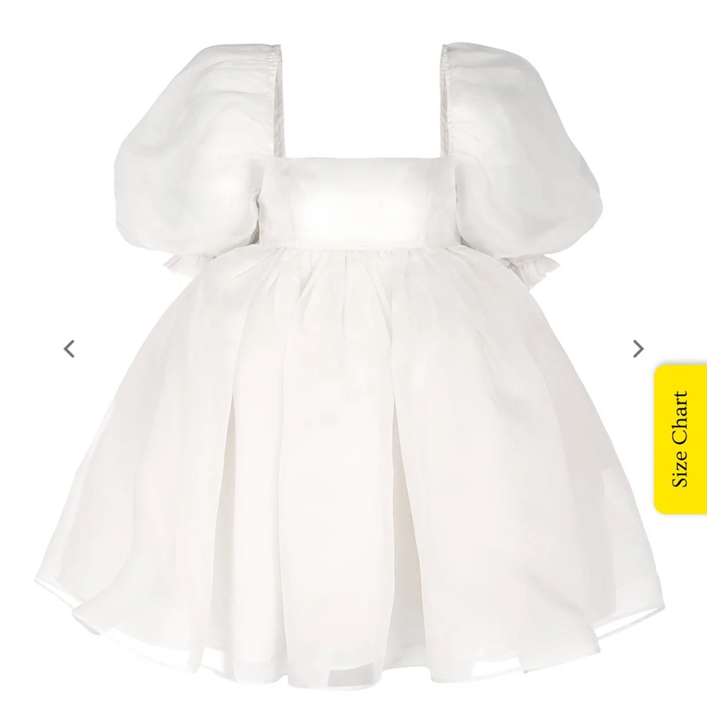 Ivory Selkie Puff Dress NWT
